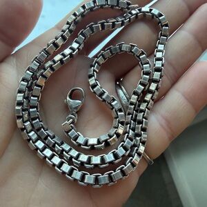 Tiffany & Co Silver Venetian Link Necklace